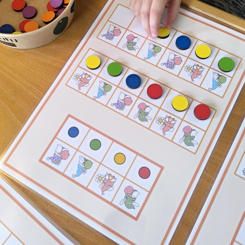 Aktivity jaro, velikonoce-zrakové vnímání pracovní listy-4